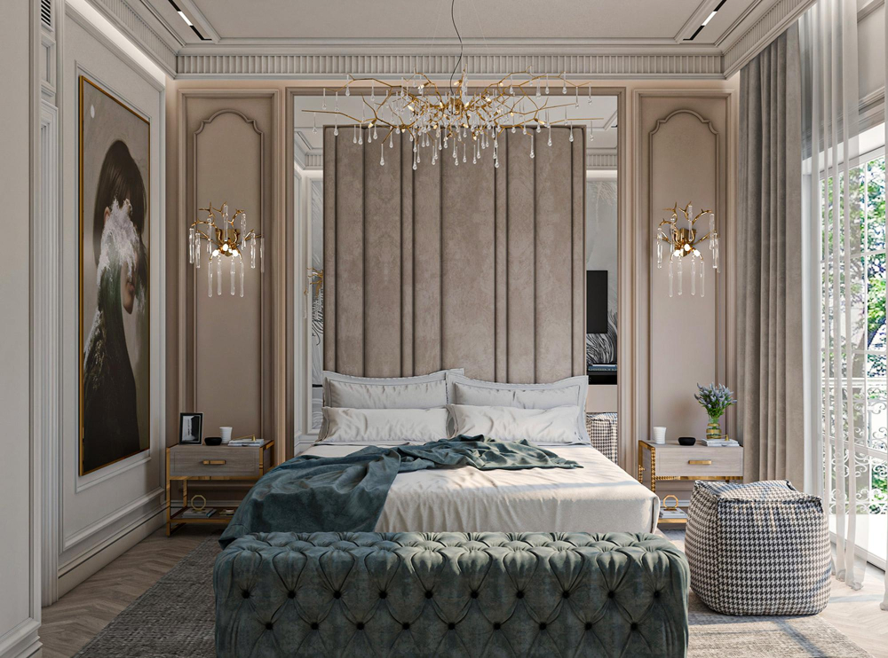 спальня арт деко