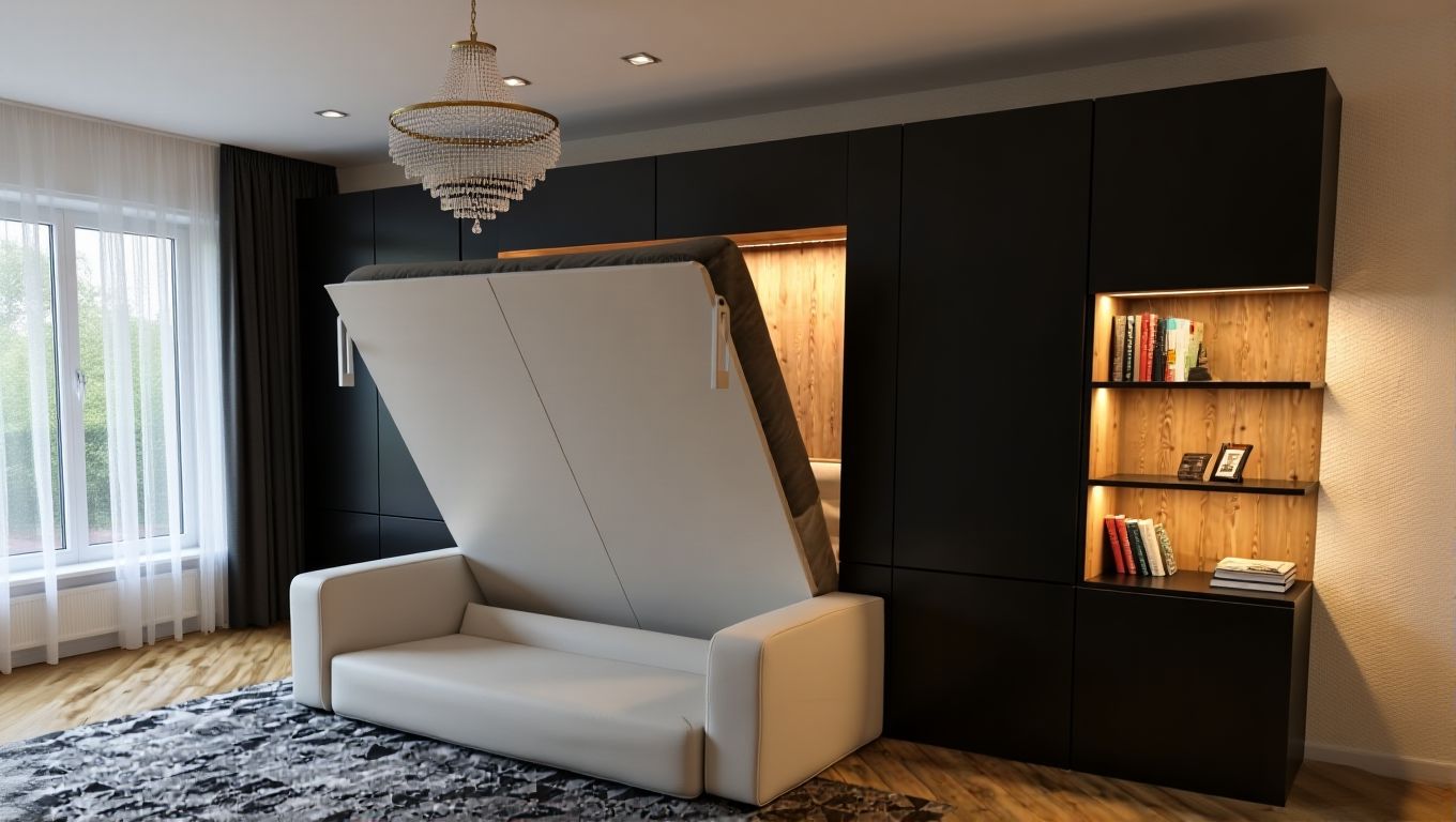 Для чего заказывать шкаф-кровать?