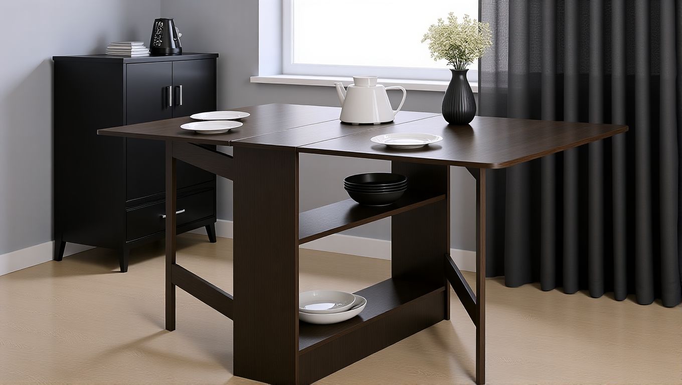 Складной стол: варианты изготовления